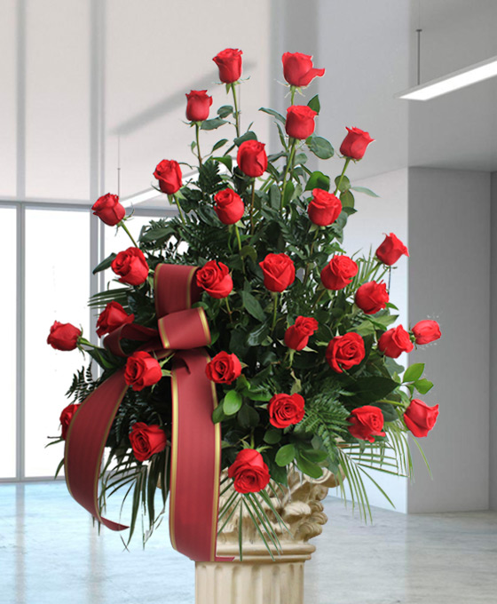 Centro funerario de 30 rosas en Badalona