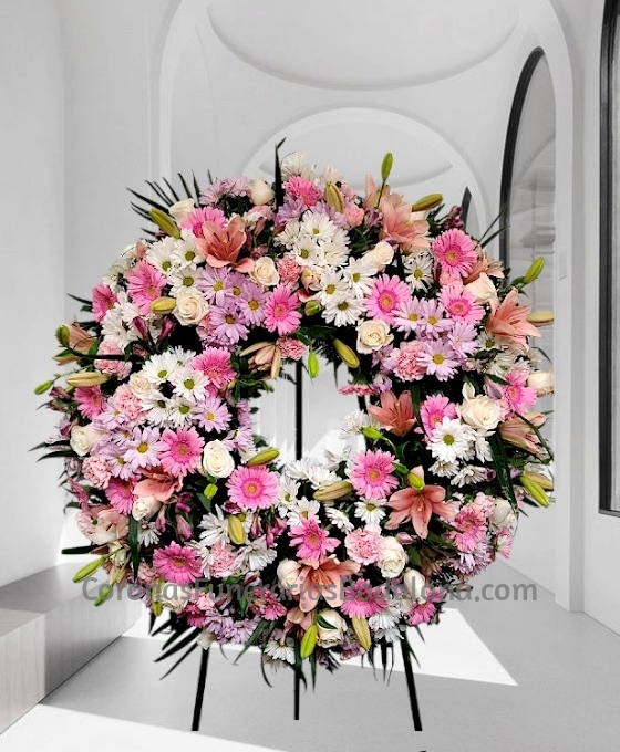 enviar flores para funeral urgentes en Badalona, Enviar coronas funerarias para Tanatorio de Badalona, Enviar flores para un funeral en Badalona