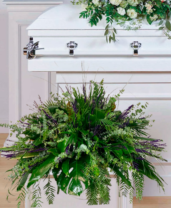 Enviar Centros de flores funerarias para funeral